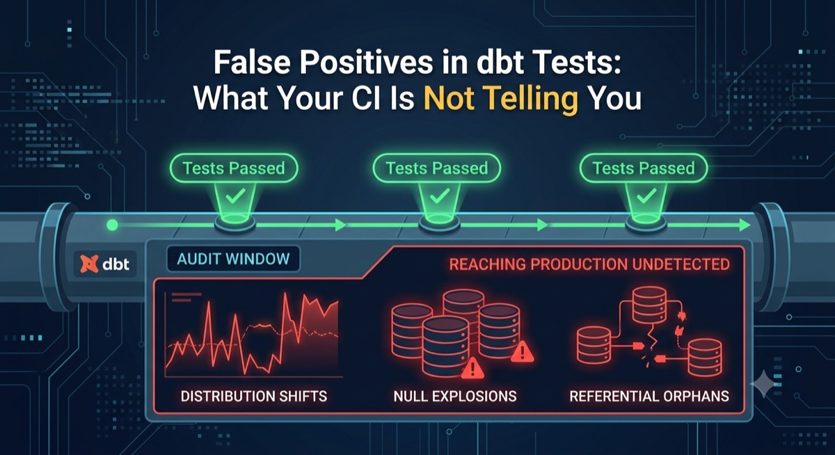 False Positives in dbt Tests: What Your CI Is Not Telling You