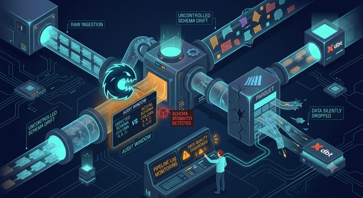 Schema Drift Is Eating Your Data Lake. Here is How to Catch It Before It Reaches Production.