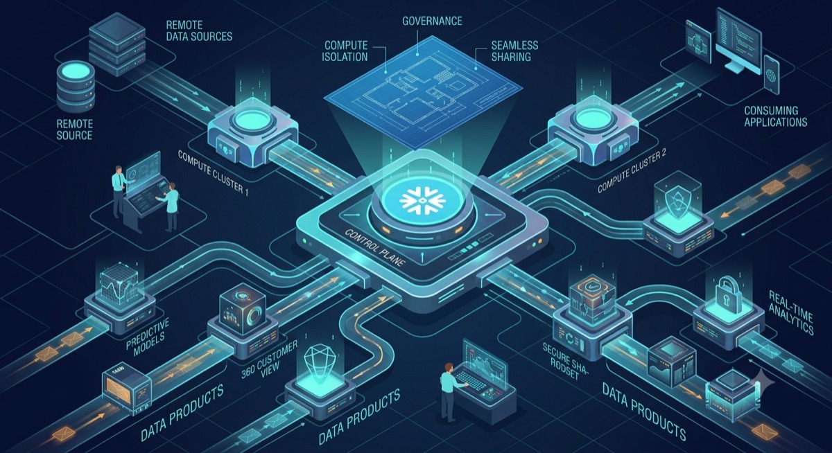 Snowflake: The Cloud Control Plane for Data Products